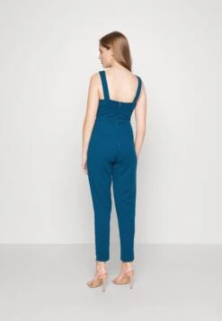 WAL G PETITEOverall / Jumpsuit - Dark Teal Blue -Wal C Stil Butik 081b292c1cb34ad6bc6a8232cee4312e