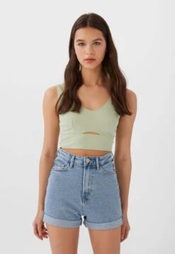 StradivariusJeansshorts - Dark Blue