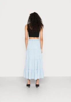 ONLYONLPEAMA SKIRT - Maxikjol - Light Blue Denim -Wal C Stil Butik 0b8ebdcc9f284ec58324c2053ffc4dd4
