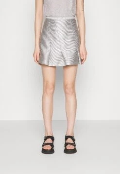 KOCHÉSKIRT - A-linjekjol - Silver -Wal C Stil Butik 101dc09ead7f41d8ba695abcd02d4a39