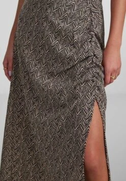 PiecesPCSIDSEL - A-linjekjol - Beige -Wal C Stil Butik 114d90e6a59e463cb2471cb66f6121bf