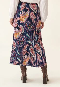 TATUUMCRINCLA - A-linjekjol - Navy Blue -Wal C Stil Butik 143c13a553ff4d9181d69440696aae8d