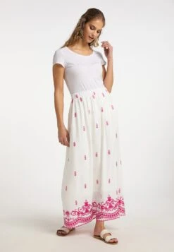 IZIAIZIA GAYA - Veckad Kjol - Weisspink -Wal C Stil Butik 183c344b49614fce9ff9e680279de368