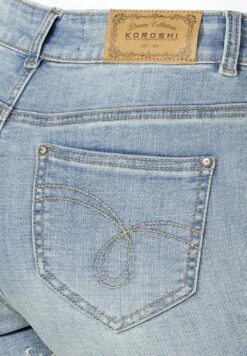 KoroshiJeansshorts - Azul Cl Light Blue -Wal C Stil Butik 19450d29903341929b49c9a5a86ac4df