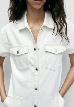 PULL & BEAR PULL&BEAROverall / Jumpsuit - White -Wal C Stil Butik 1bc120c479ef4a14a2526f0b01638fb8