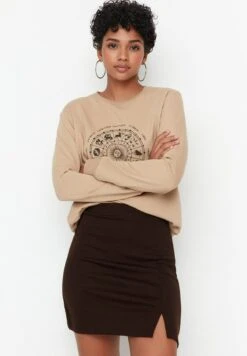 TrendyolMinikjol - Brown