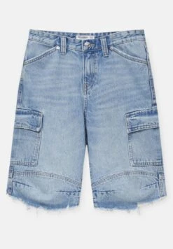 PULL & BEAR PULL&BEARBERMUDA - Jeansshorts - Blue Denim 15 PULL & BEAR PULL&BEARBERMUDA - Jeansshorts - Blue Denim -Wal C Stil Butik 262b6eb94e4b4ee788aa90426e7464be