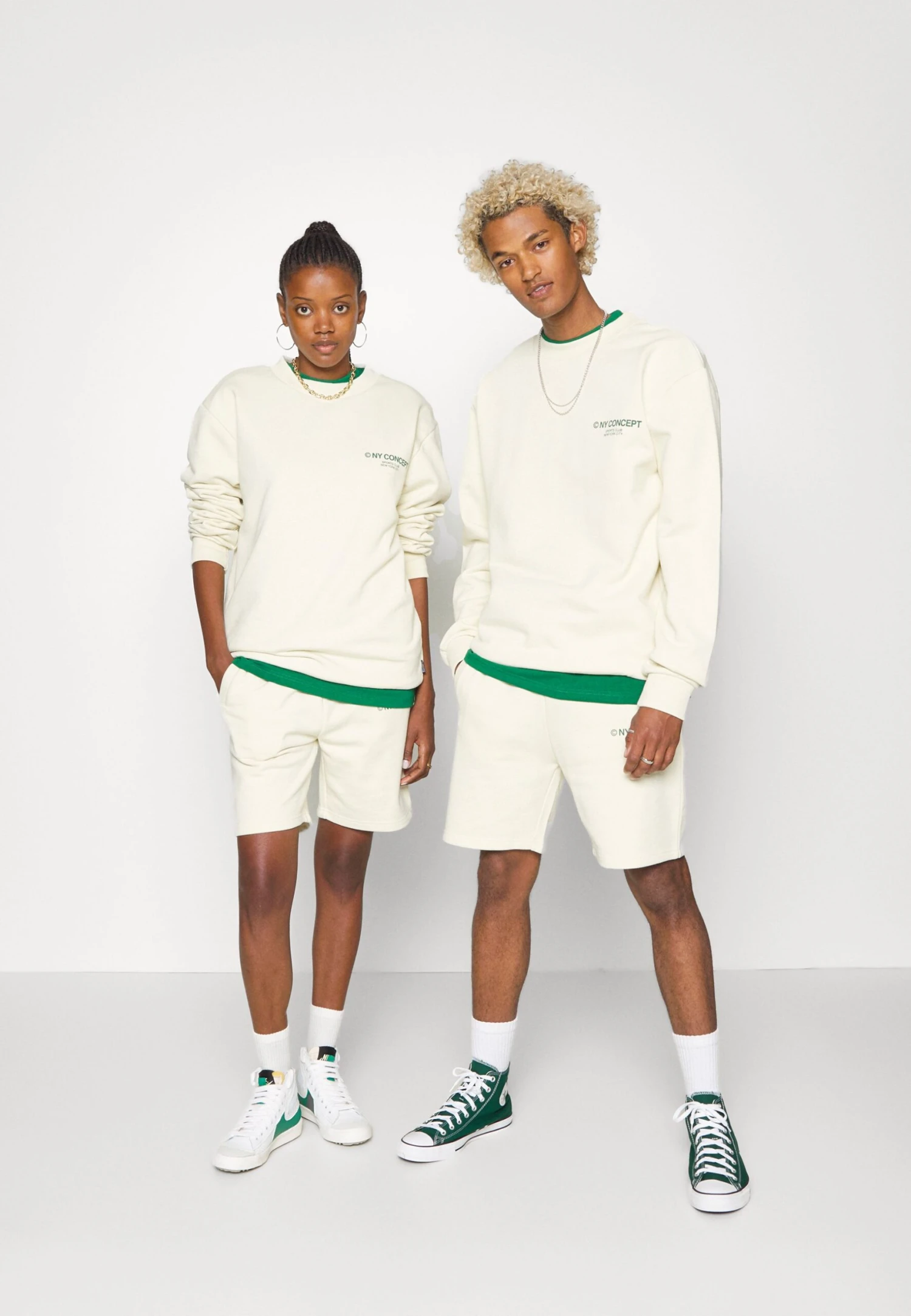 NY CONCEPTZONE UNISEX - Shorts - Cream 4 NY CONCEPTZONE UNISEX - Shorts - Cream - Bild 2