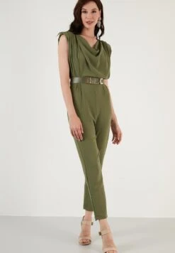 LELAREGULAR FIT - Overall / Jumpsuit - Light Khaki -Wal C Stil Butik 2cb50d7ad5ee4fa6a7f2983dd427058e