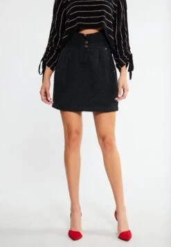 FainaROCK DULCEY - A-linjekjol - Schwarz