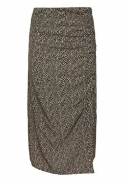 PiecesPCSIDSEL - A-linjekjol - Beige -Wal C Stil Butik 34b04d837cdd43bb806464384e3e4731