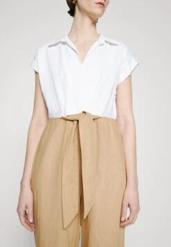 DKNYEXTENDED TIE WAIST - Overall / Jumpsuit - Ivory/khaki -Wal C Stil Butik 3515a84e8d24499a81a0a865ab292129