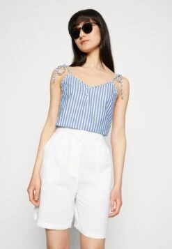 ONLYONLCARO LONG - Shorts - Bright White -Wal C Stil Butik 3de35ede4ce84c5ca0c5ced832824379