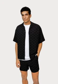 Vertere BerlinMONOGRAM UNISEX - Shorts - Black