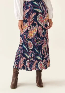 TATUUMCRINCLA - A-linjekjol - Navy Blue