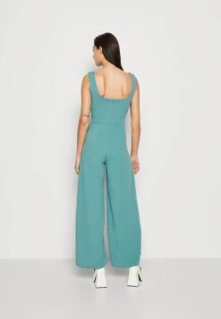 WAL G.RIAN WIDE LEG PLEAT - Overall / Jumpsuit - Sage Green -Wal C Stil Butik 40c7623f71ae4088862855719971c9de