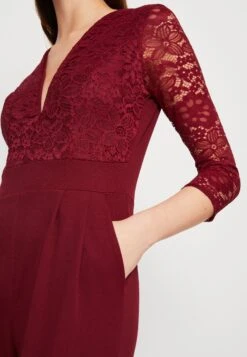 WAL G.LEE - Overall / Jumpsuit - Wine -Wal C Stil Butik 4151e2c825c44bf29287b5973d3d9aca