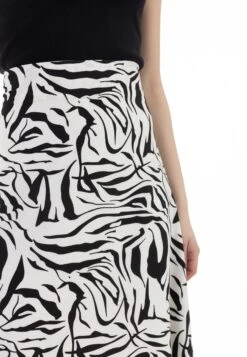 FainaMIT ZEBRA PRINT - A-linjekjol - Weiss/schwarz -Wal C Stil Butik 41b7a423330447fd9f4ffe802c00b70f
