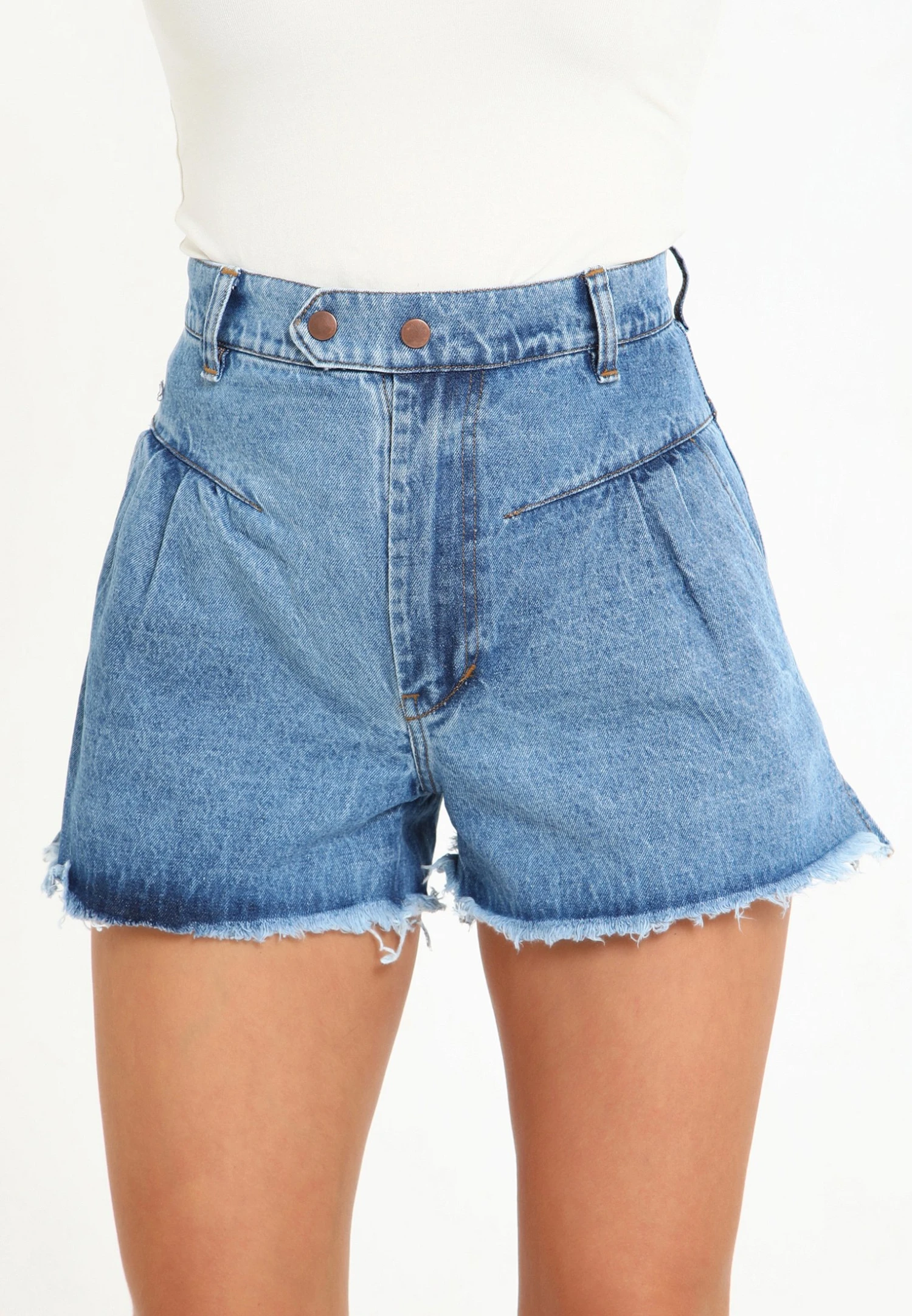 Awesome ApparelJeansshorts - Blue Denim 3 Awesome ApparelJeansshorts - Blue Denim