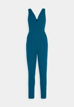 WAL G.V NECK - Overall / Jumpsuit - Dark Teal Blue -Wal C Stil Butik 48b92532c2ab479c9ef572ce85549f27