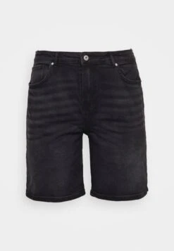 ONLY CarmakomaCARENEDA MOM LONG - Jeansshorts - Washed Black -Wal C Stil Butik 4f343a4021a54b46bb1e2cc30b5dcfbb