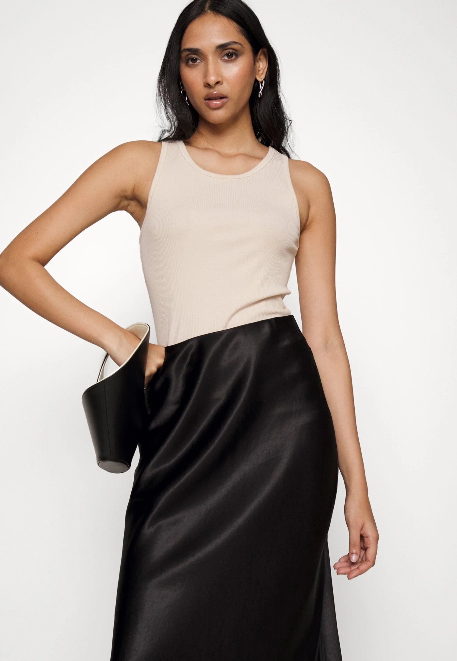 Max Mara LeisureBLANDO - A-linjekjol - Nero 6 Max Mara LeisureBLANDO - A-linjekjol - Nero - Bild 4