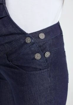 Ulla PopkenHängselbyxor - Dark Blue Denim -Wal C Stil Butik 55d496cde3b740079bb3fc41bce20280