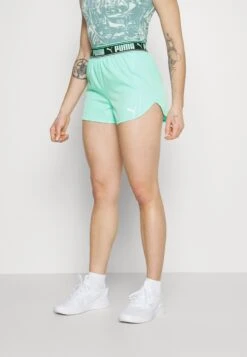 PumaTRAIN STRONG - Träningsshorts - Electric Peppermint
