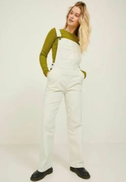 JJXXOVERALL GELLY - Hängselbyxor - Bone White -Wal C Stil Butik 5866d2ff81644089bcbf4d795fa3cbc3