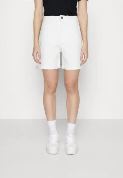 VILAVIJO - Jeansshorts - White Denim