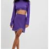 NA-KDJANKA POLLANI STRASS CURVED EDGE MINI SKIRT - Minikjol - Purple 2 NA-KDJANKA POLLANI STRASS CURVED EDGE MINI SKIRT - Minikjol - Purple -Wal C Stil Butik 5b447b1998cd460e8a29849089a4b894