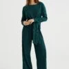 WE FashionMET STRUCTUUR - Overall / Jumpsuit - Green -Wal C Stil Butik 5c01099e5229418f8a3cd92fbbcb4055