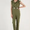 LELAREGULAR FIT - Overall / Jumpsuit - Light Khaki -Wal C Stil Butik 5dc6c7b7a2b9465c817d9afe6e9472c6