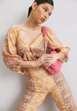 SandroDIEPPE - Overall / Jumpsuit - Beige -Wal C Stil Butik 64792a83f3a7462ca526a9a7ffc5121e