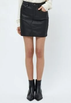 DesiresLOLA COATED - Minikjol - Black