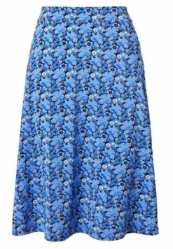 JumperfabrikenVALBORG - A-linjekjol - Blue