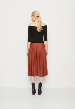 EspritPLISSEE SKIRT - Veckad Kjol - Rust Brown -Wal C Stil Butik 69e009064fc443bfbfde8057f9a8e8f5