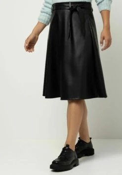 GINA LAURAA-linjekjol - Schwarz