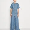 Scotch & SodaZIP FRONT RETRO INSPIRED - Overall / Jumpsuit - Indigo