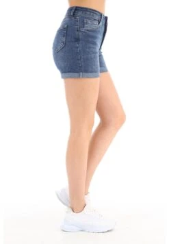Denim CultureSOFIA2 - Shorts - Blau -Wal C Stil Butik 76557de62a7b4fd79b3d370ae98e7210