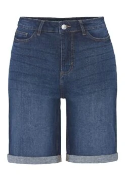 CellbesWITH COMFORTABLE STRETCH - Jeansshorts - Dark Blue Denim -Wal C Stil Butik 76d0ac3c08394026acc0f4a851893915