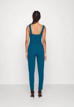 WAL G.V NECK - Overall / Jumpsuit - Dark Teal Blue -Wal C Stil Butik 788d7e810cc043d9bf90bd2a2171d985