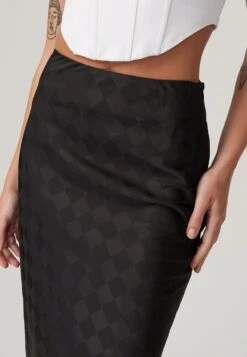 ST MRLONEWPORT - A-linjekjol - Black Checkerboard -Wal C Stil Butik 78bb2c4d4ddb4f9abeae45d4cea6c745