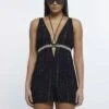 River IslandOverall / Jumpsuit - Black -Wal C Stil Butik 79669dbc52bb4c8a9040a3158b4b4f11
