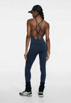 StradivariusOverall / Jumpsuit - Dark Grey -Wal C Stil Butik 7c66c108583f4a9f8c4c2538980933af