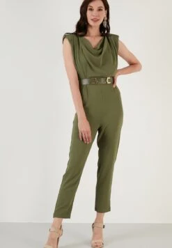 LELAREGULAR FIT - Overall / Jumpsuit - Light Khaki -Wal C Stil Butik 7c8c3b23820043cb8f4266ba2c04013b