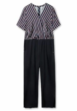 SheegoOVERALL - Overall / Jumpsuit - Nachtblau -Wal C Stil Butik 7d8ecb36448244eca86017cb521c7fea