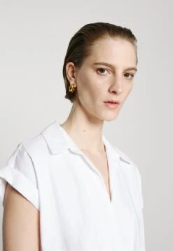 DKNYEXTENDED TIE WAIST - Overall / Jumpsuit - Ivory/khaki -Wal C Stil Butik 81f359f56c5945e8b1347f8d467c4db2