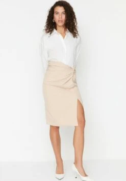 TrendyolA-linjekjol - Beige