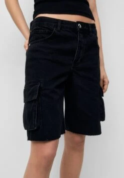 PULL & BEAR PULL&BEARJeansshorts - Black Denim -Wal C Stil Butik 8fd516de4a4f4caea1b8934c18a66d7c